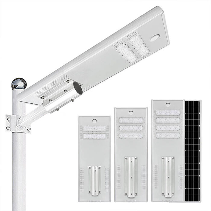 80W All-in-one Aluminum Solar Streetlight Housing