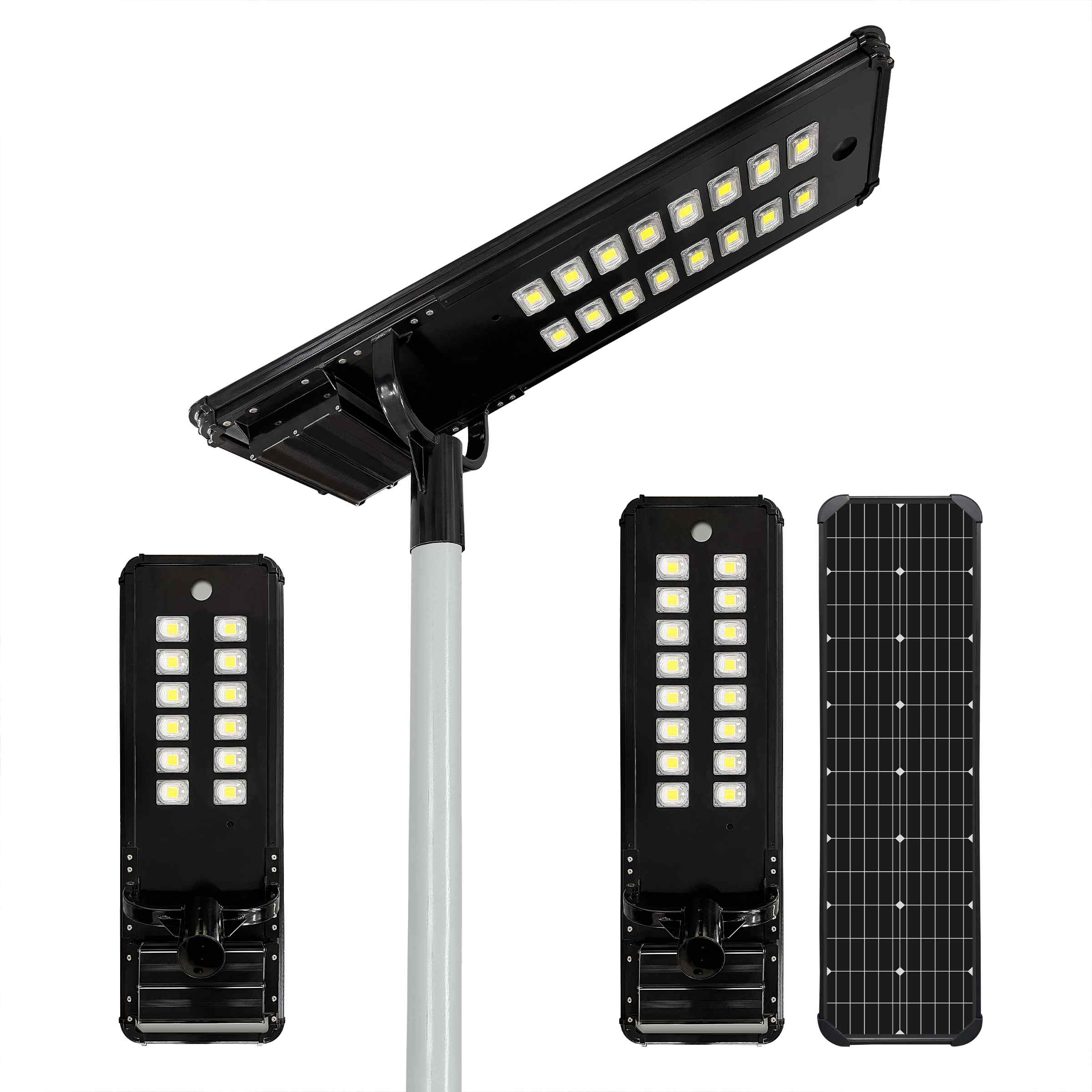 High Brightness All-in-One 85W Solar Street Light With LiFePo4 Battery