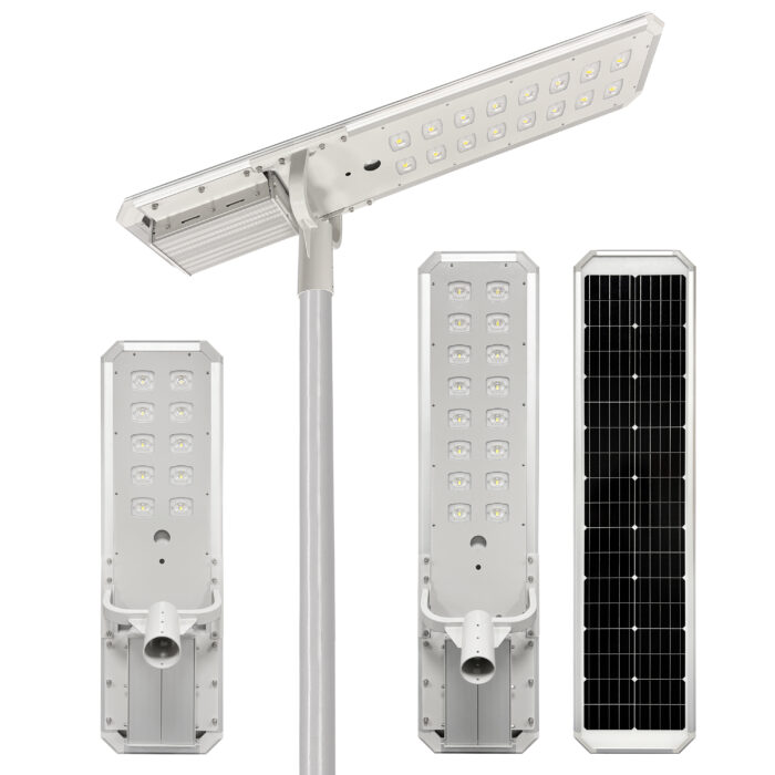 High-Temperature 90W Solar Street Light with Integrated MPPT Motion Sensor