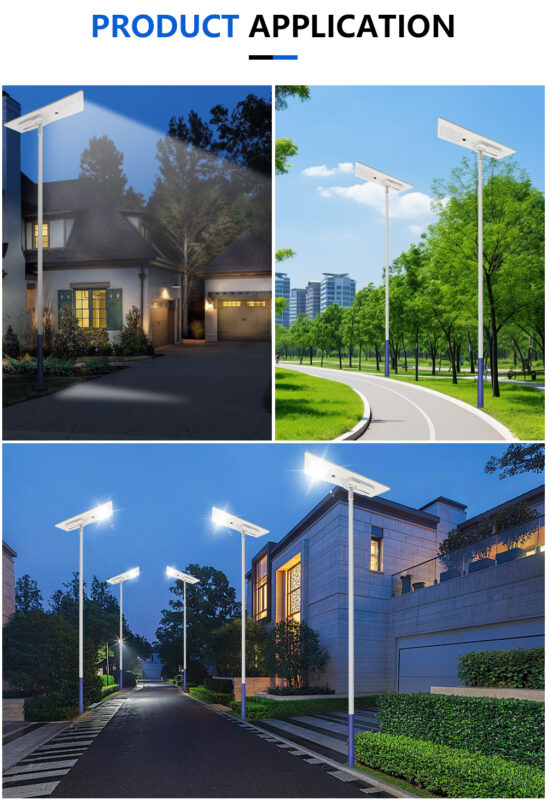 Full wattages solar street light