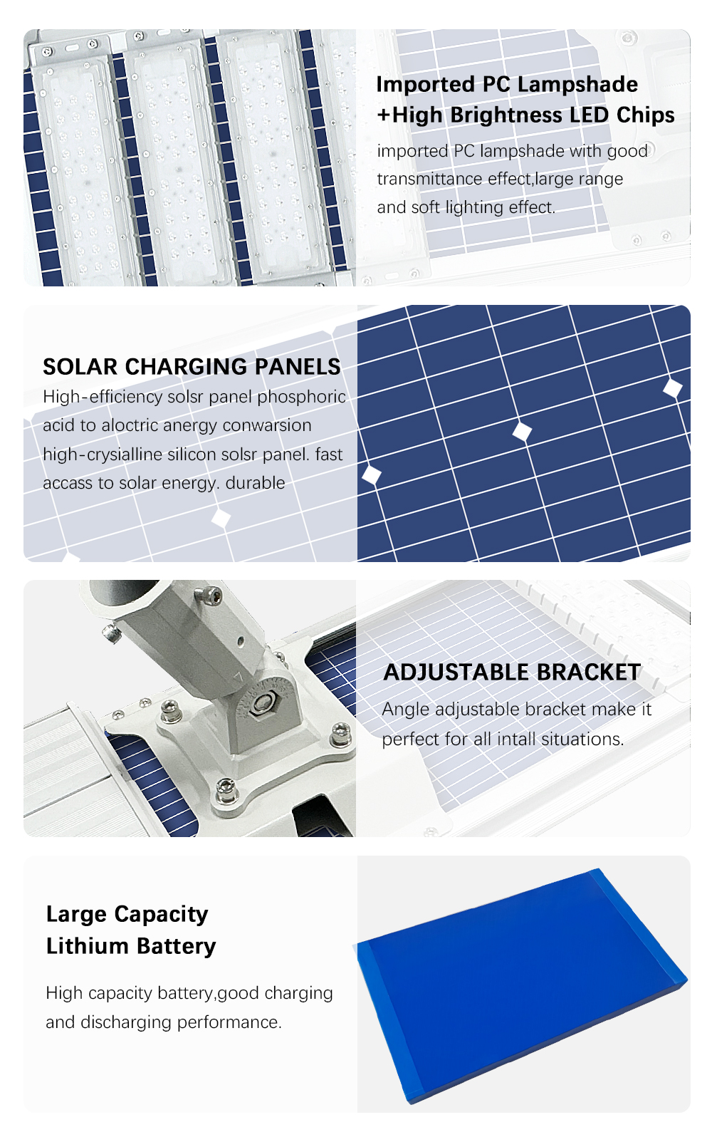 Outdoor Integrated Street Light