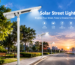 integrated solar street light